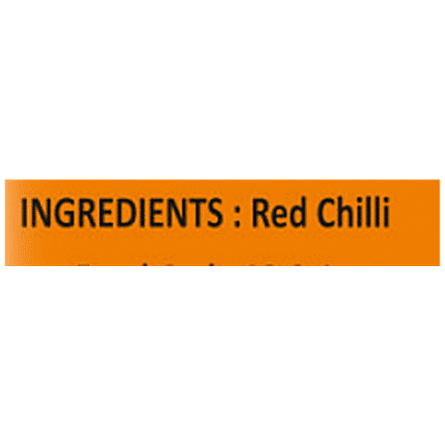 Dhani Pure Red Chilli/Lal Mirch Kutti  - Natural, No Artificial Colours & Preservatives, 100 g Pouch 