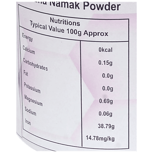 Raja Ram Sendha Namak - Adds Flavour, 500 g  