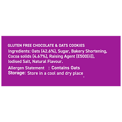 Rage Coffee Chocolate Oats Cookies - Wholesome, Guilt Free & Extra Delicious, 100 g  