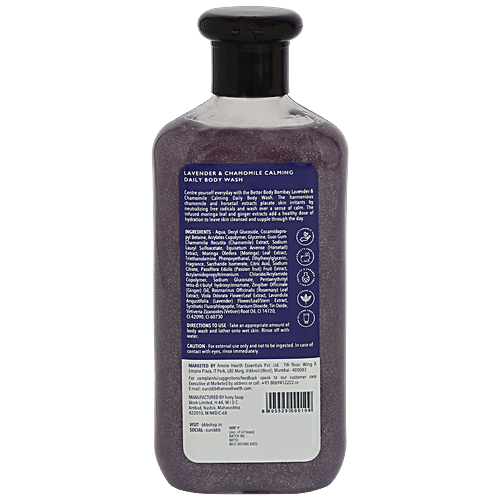 Buy Better Body Bombay Calming Daily Body Wash Lavender & Chamomile