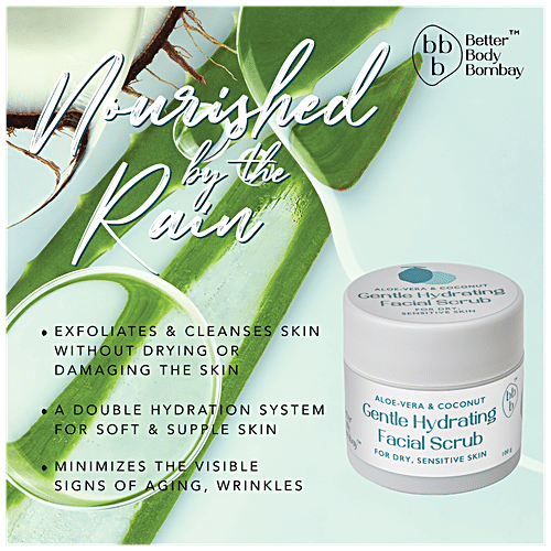 Buy Better Body Bombay Gentle Hydrating Facial Scrub Aloe & Coconut
