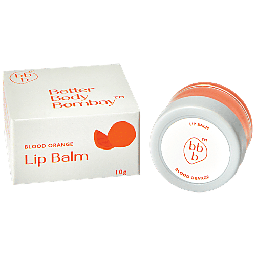 Better Body Bombay  Lip Balm - Ultra Moisturising, Nourishes Delicate Skin, 10 g Blood Orange 