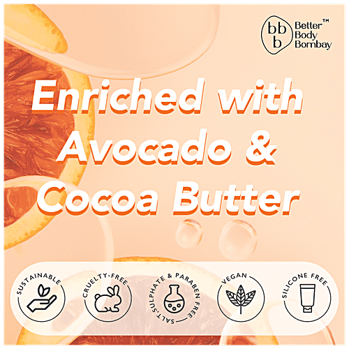 Better Body Bombay  Lip Balm - Ultra Moisturising, Nourishes Delicate Skin, 10 g Blood Orange 