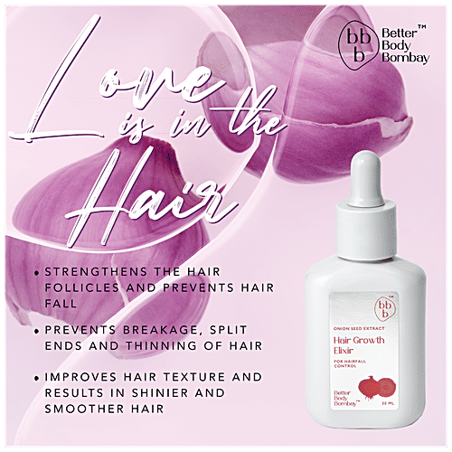 Buy Better Body Bombay Hair Growth Elixir Onion Seed Extract, For