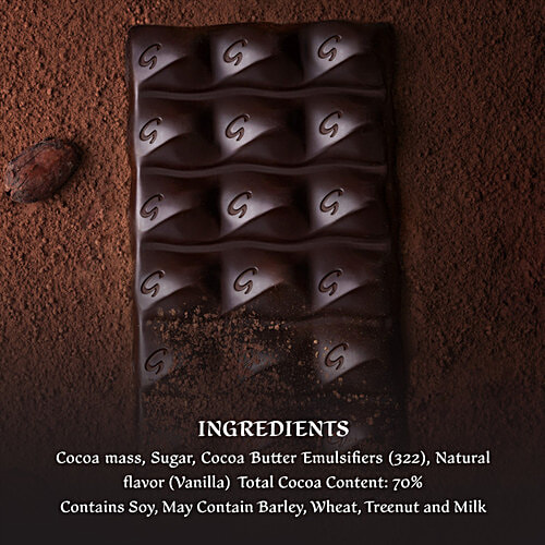 Galaxy Fusions Dark Chocolate Bar With 70% Cocoa, 110 g Luxuriously Smooth & Deliciously Intense Dark Chocolate