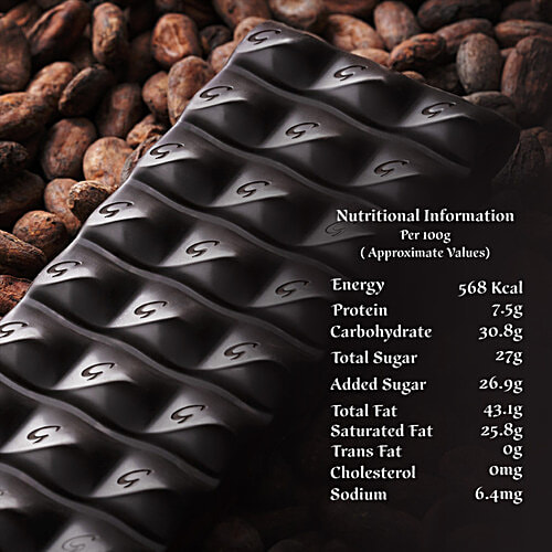Galaxy Fusions Dark Chocolate Bar With 70% Cocoa, 110 g Luxuriously Smooth & Deliciously Intense Dark Chocolate