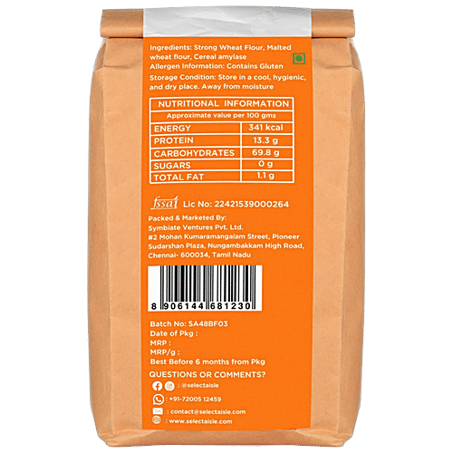 Buy The Select Aisle T65 Bread Flour High Protein Content, Premium