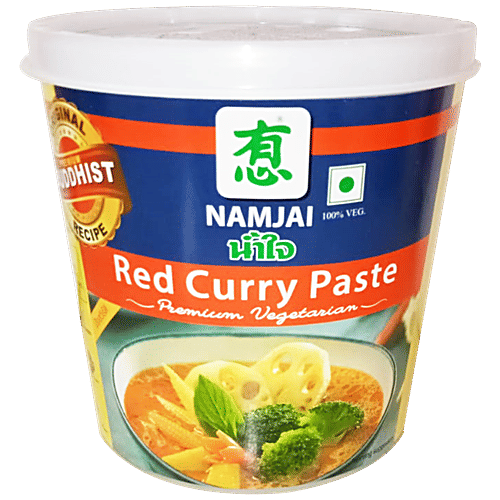 Buy Namjai Red Curry Paste Premium, 100 Vegetarian Online at Best Price of Rs null bigbasket