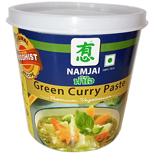 Buy Namjai Green Curry Paste Premium, 100 Vegetarian Online at Best Price of Rs null bigbasket