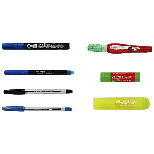 Buy Faber castell Home & Office Stationery Kit Write, Draw & Doodle