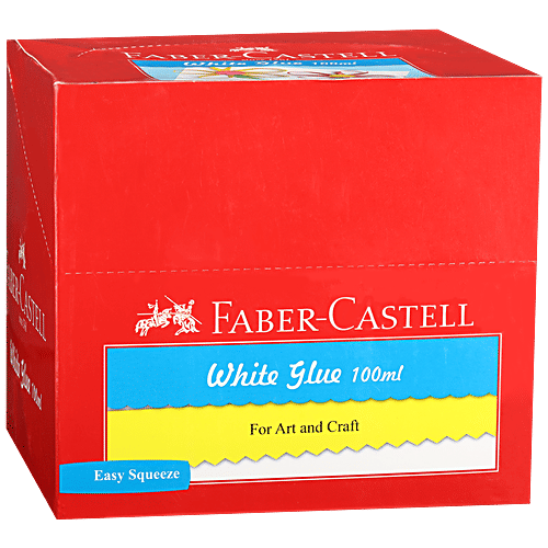 Buy Faber castell White Glue For Art & Craft Easy Squeeze, 220100