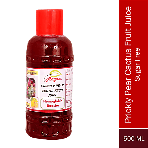 Buy AAGAM Prickly Pear Cactus Fruit Juice No Added Sugar Online at