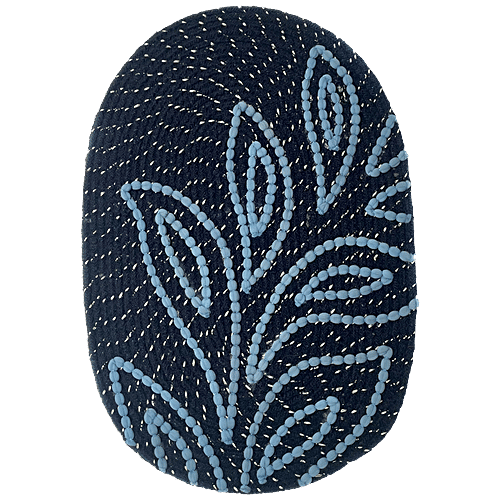 Buy VTI Home Collection Cotton Polyester Hand Woven Braided Doormat