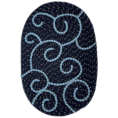 Buy VTI Home Collection Cotton Polyester Hand Woven Braided Doormat