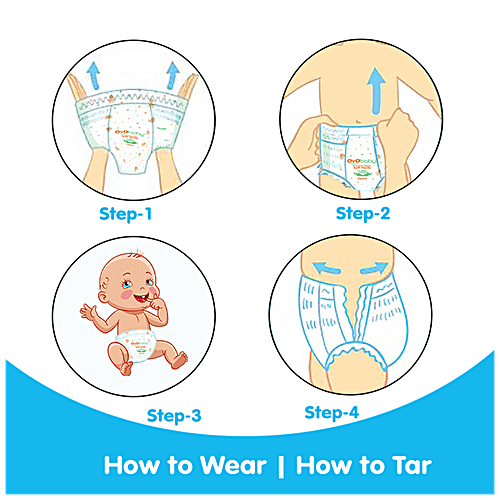 Oyo Baby Premium Soft Diaper Pants - Highly Absorbent, Prevents Leakage, L, 42 pcs  