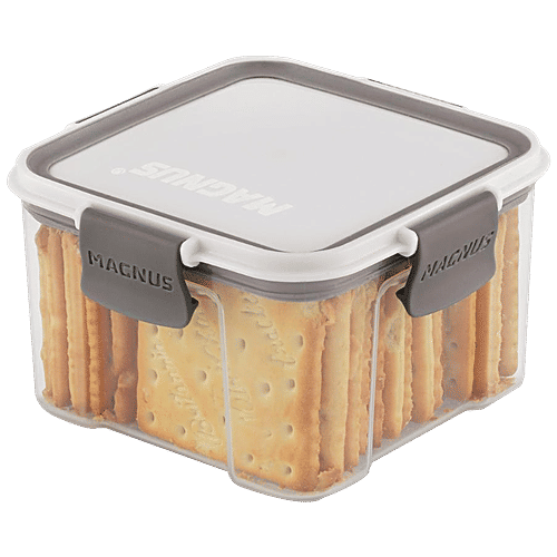 Magnus Modulock Plastic Container - BPA Free, Non Removable Gasket, Break Resistant, Ultra Clear, 2701, 460 ml  