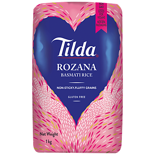 Buy Tilda Rozana Basmati Rice NonGMO, Vegan, NonSticky, Fluffy