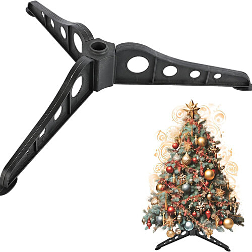 Urban Fest Christmas Tree, 3 feet, Green, With Solid Plastic Stand, 1 pc  Eco-friendly
 Sturdy Base
 Easy to Assemble