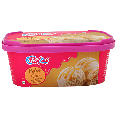 Rollick Nolen Gur Frozen Dessert, 750 ml Tub 