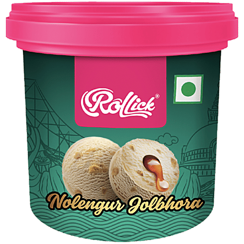 Rollick Nolengur Jolbhora Frozen Dessert, 125 ml Cup 