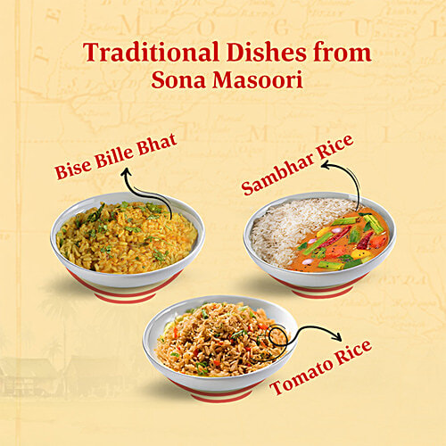 Daawat Sona Masoori Rice, 5 kg