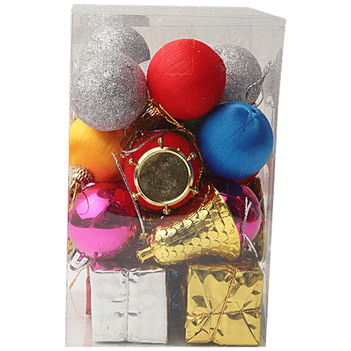 Buy Aarush Festivities Assorted Christmas/Xmas Tree Ornaments Balls