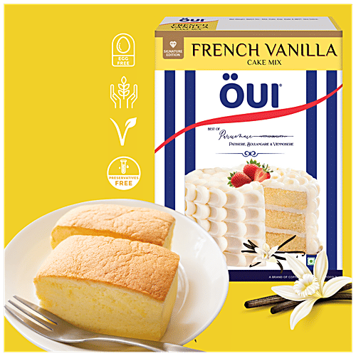Buy OUI French Vanilla Cake Mix Signature Edition, Super Soft, Fluffy