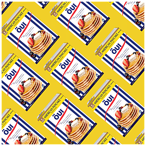 Buy OUI American Eggless Pancake Mix Original, Signature Edition
