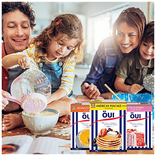 Buy OUI American Eggless Pancake Mix Original, Signature Edition