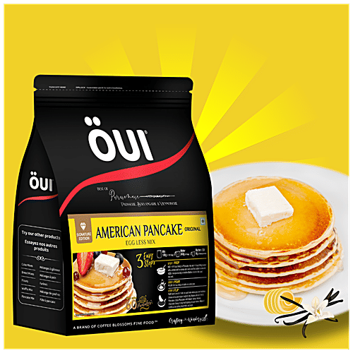 Buy OUI American Eggless Pancake Mix Original, Signature Edition