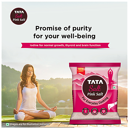 Buy Tata Salt Pink Salt With 100 Natural Sendha Salt, For Everyday