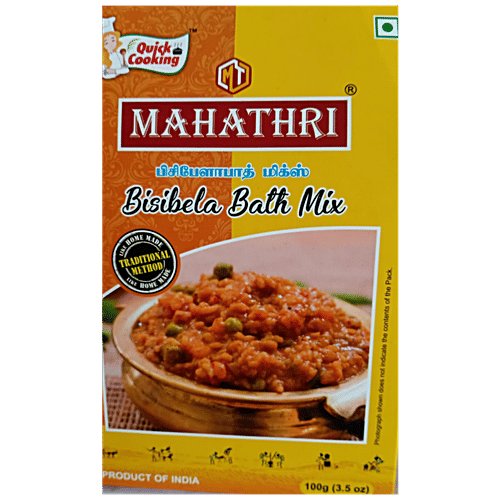 Mahathri Bisibela Bath Mix - Premium Quality Ingredients, 100 g  