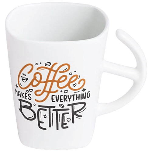 Buy Tibros Coffee Mug Imperial Series, Microwave Safe, White