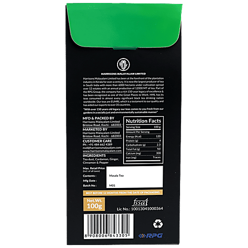 Buy Harrisons Malayalam Limited Masala Tea Enriched With Natural