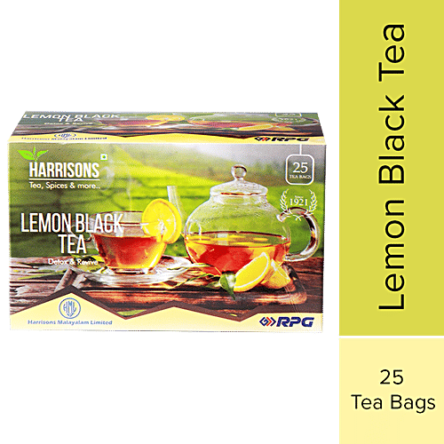 Buy Harrisons Malayalam Limited Lemon Black Tea Detox & Revive Online