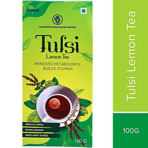 Buy Harrisons Malayalam Limited Tulsi Lemon Tea Improves Metabolism