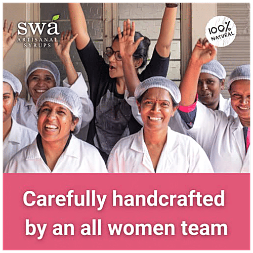 Swa Artisanal Syrups Guava Chilli For Cocktails, Mocktails & Brews - Natural, No Preservatives, 120 ml  