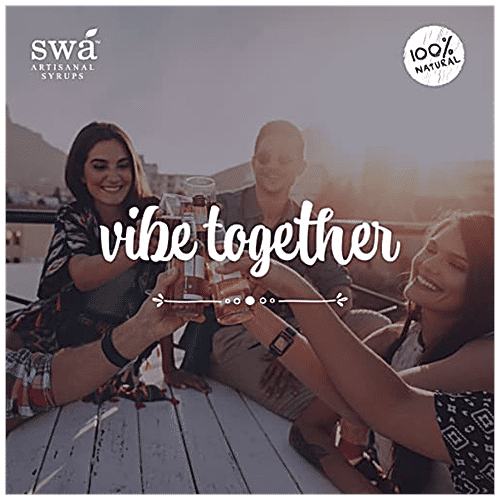 Swa Artisanal Syrups Guava Chilli For Cocktails, Mocktails & Brews - Natural, No Preservatives, 120 ml  