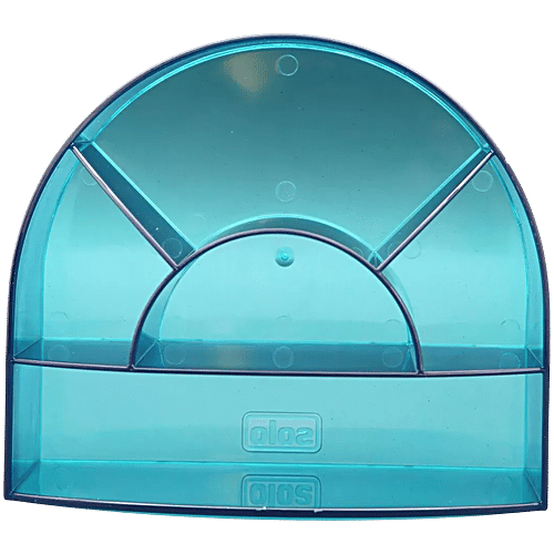 Solo DL-202 Opera Desk Organiser To Keep Pens, Pencil & Stationery - Blue, 1 pc