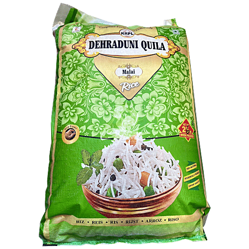 Buy DEHRADUNI QUILA Malai Basmati Rice 100 Natural, Great Quality