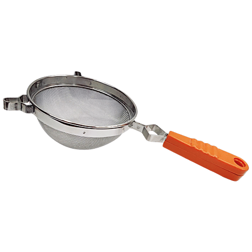 Buy MAGNISTAR Squeezy Juice & Soup Strainer Stainless Steel Mesh With Plastic Handle, Drains