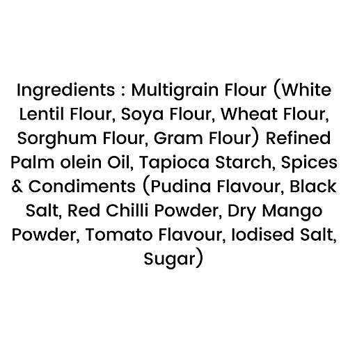 Fabbox Fivegrain Chaat Chips - Healthy, Guilt-free Snackning, Weight-management, 78 g