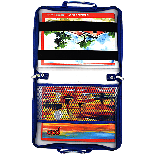 Saya SY072 Multi-Function Zipper Case With Handle - 36 x 26 cm, 1 pc  Zipper Closure
 Extra Pocket
 Soft Grip Handle