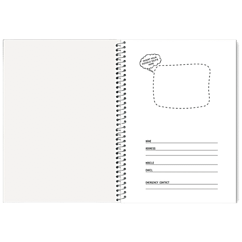 Buy Luxor 5 Subject Spiral Premium Exercise Notebook Single Ruled