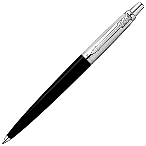 Buy Parker Ball Pen Jotter Standard, Refillable, Black Body, Writes