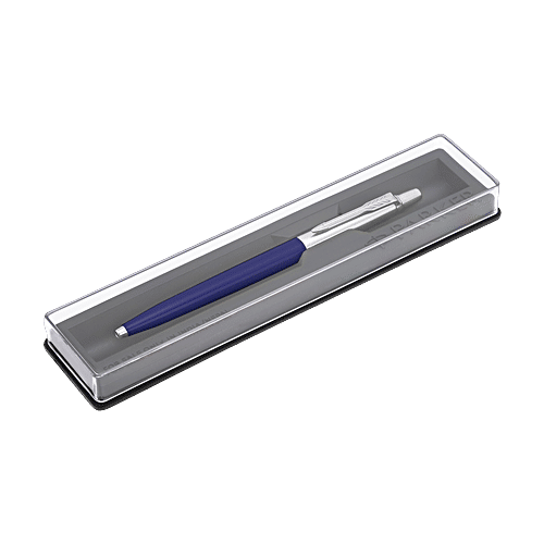 Parker Jotter Standard Ball Pen - Refillable, Blue Body, 1 pc  Refillable
 Writes Smoothly