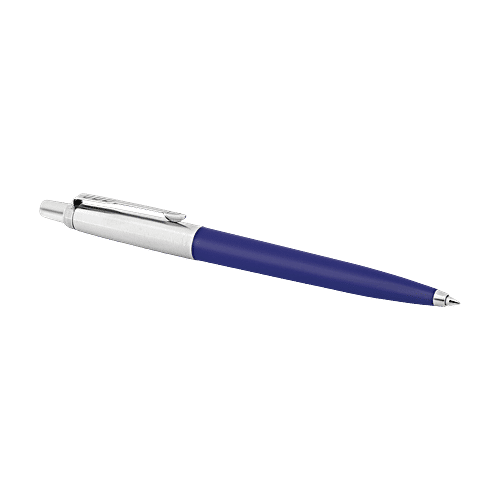 Parker Jotter Standard Ball Pen - Refillable, Blue Body, 1 pc  Refillable
 Writes Smoothly