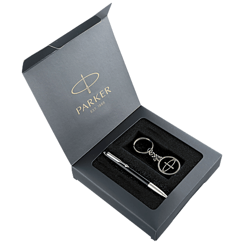 Buy Parker Ball Pen Chrome Trim, Blue, Vector Special Edition, Writes