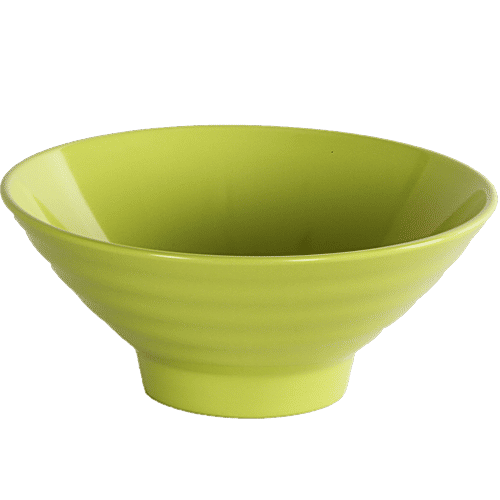 Buy Iveo Melamine Snack/Cornflakes Bowl Green, High Quality, Breakresistant, Sturdy Online at