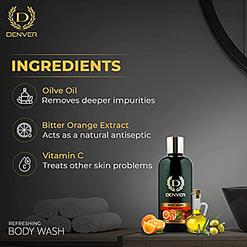 Buy Denver Refreshing Body Wash With Vitamin C Online at Best Price